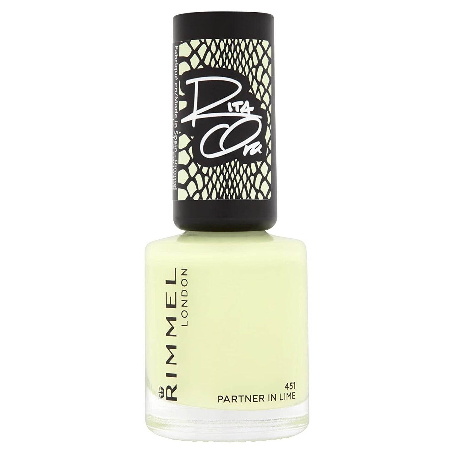 Rimmel Rita Ora Nail Polish Partner In Lime 451