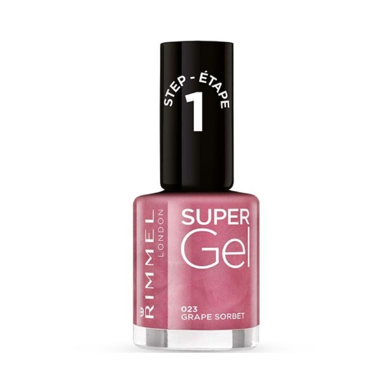 Rimmel Super Gel Nail Polish 023 Grape Sorbet