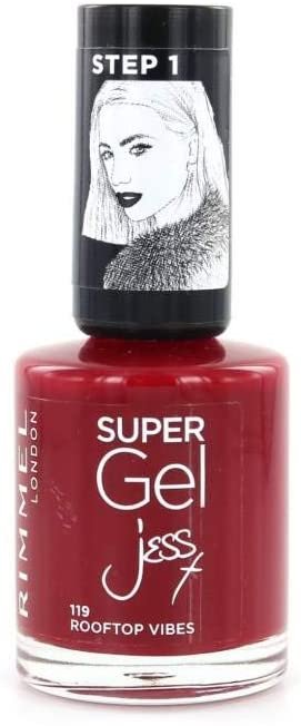 Rimmel Super Gel Nail Polish Rooftop Vibes 119
