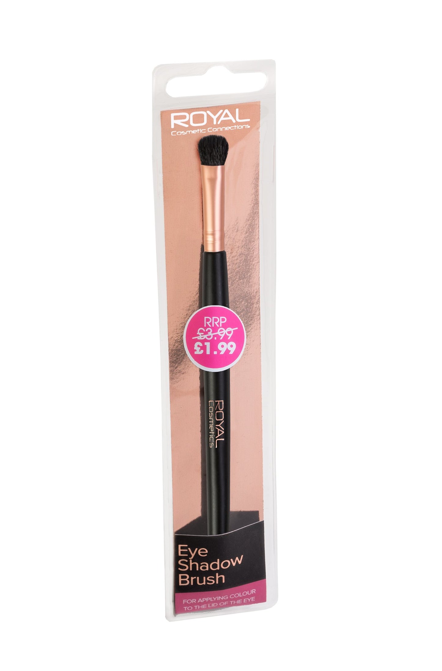 Beauty Outlet Royal Cosmetics Eyeshadow Brush Rose Gold BEAU047