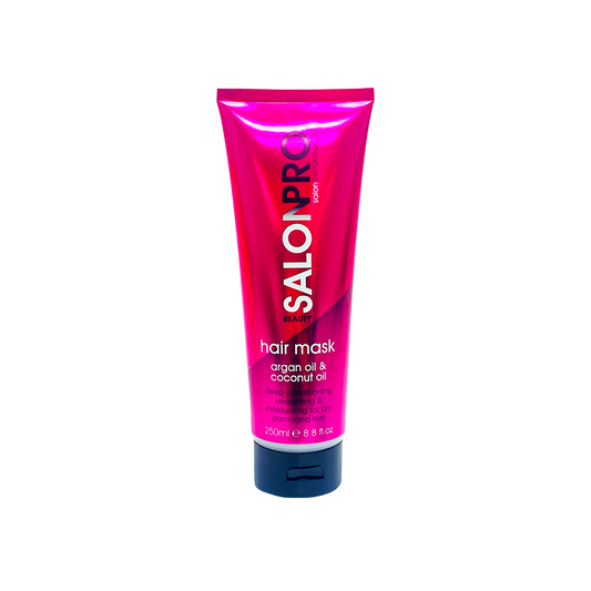 Beauty SalonPro Hair Mask Tube Argan Oil & Coconut Oil 250ml