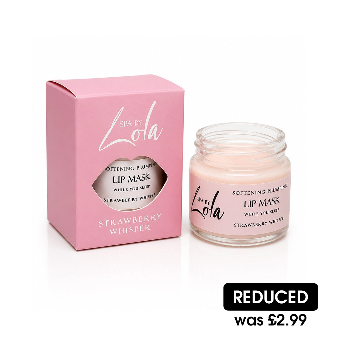 Spa By Lola Softening Plumping Lip Mask Strawberry Whisper