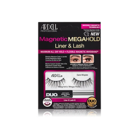Ardell Magnetic Megahold Lashes Demi Wispies Liner & Lash