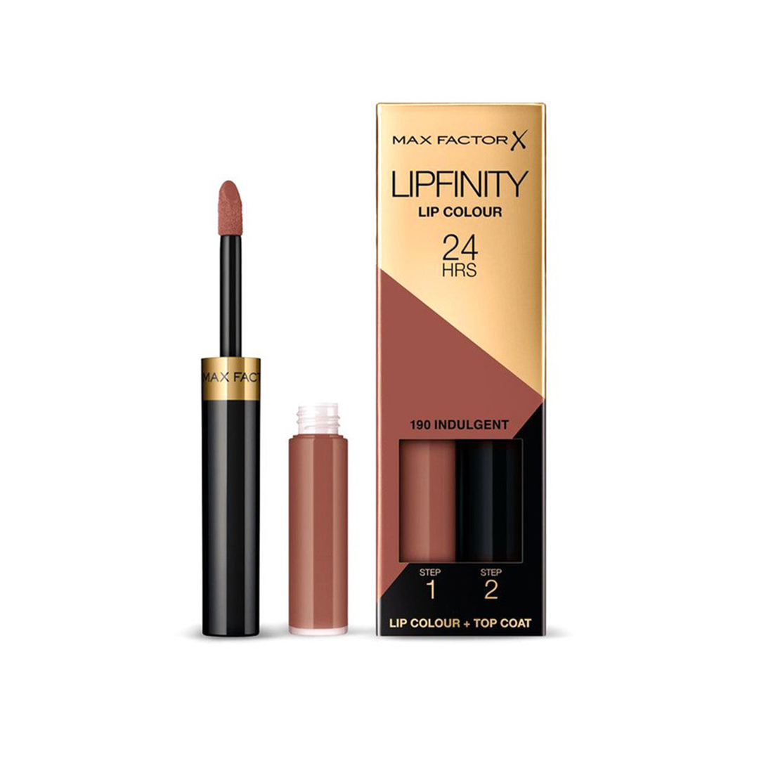 Max Factor Lipfinity Lip Gloss & Top Coat 190 Indulgent