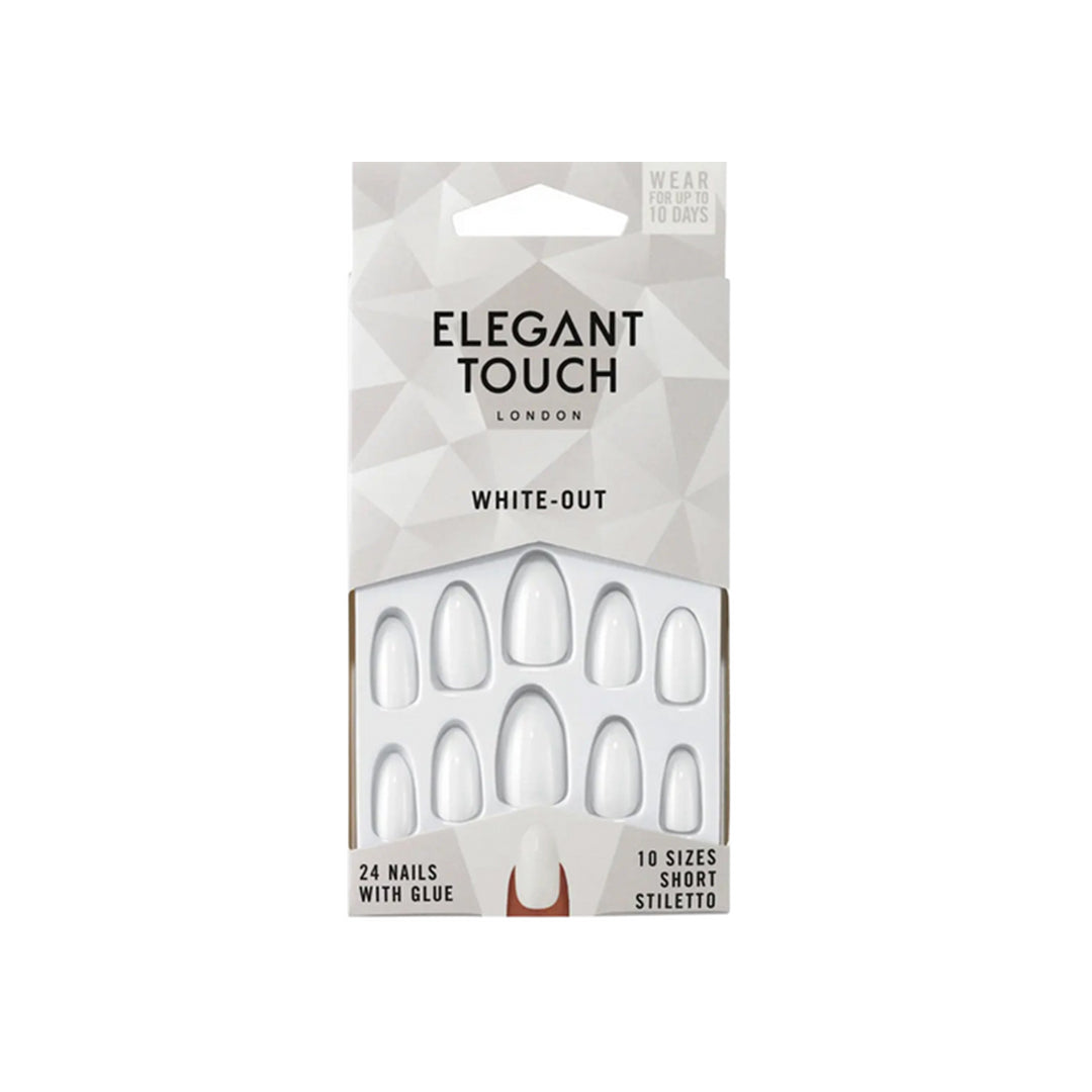Elegant Touch False Nails White-Out