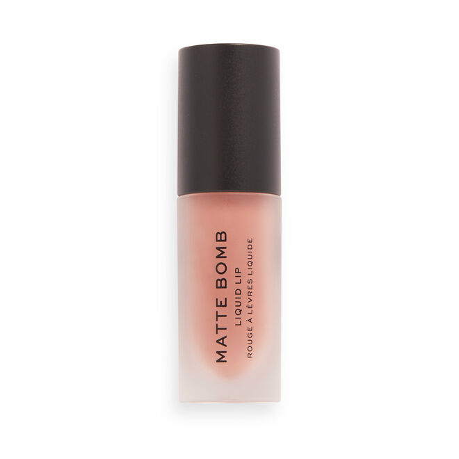 Revolution Matte Bomb Liquid Lipstick Delicate Brown