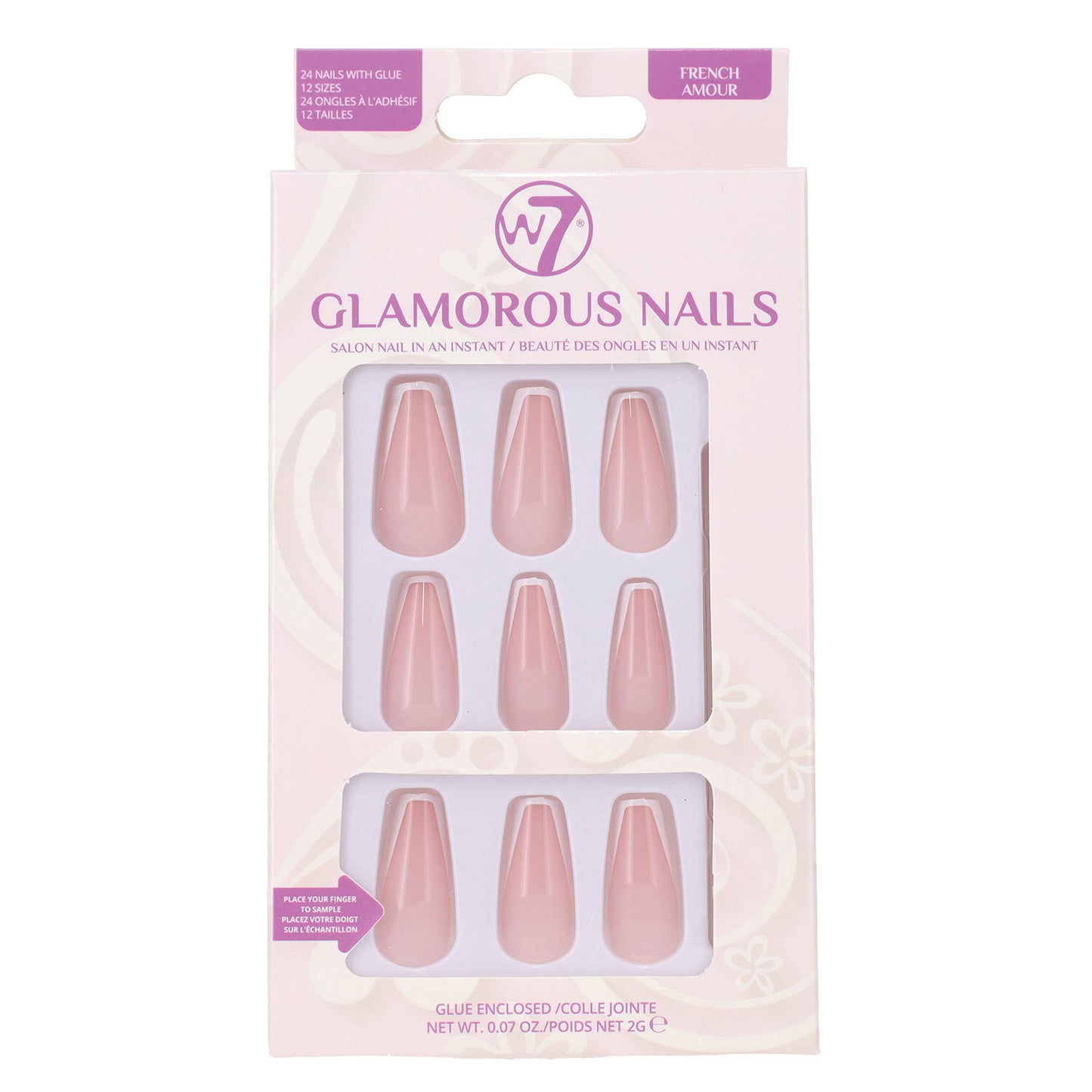 W7 Glamorous Nails French Amour