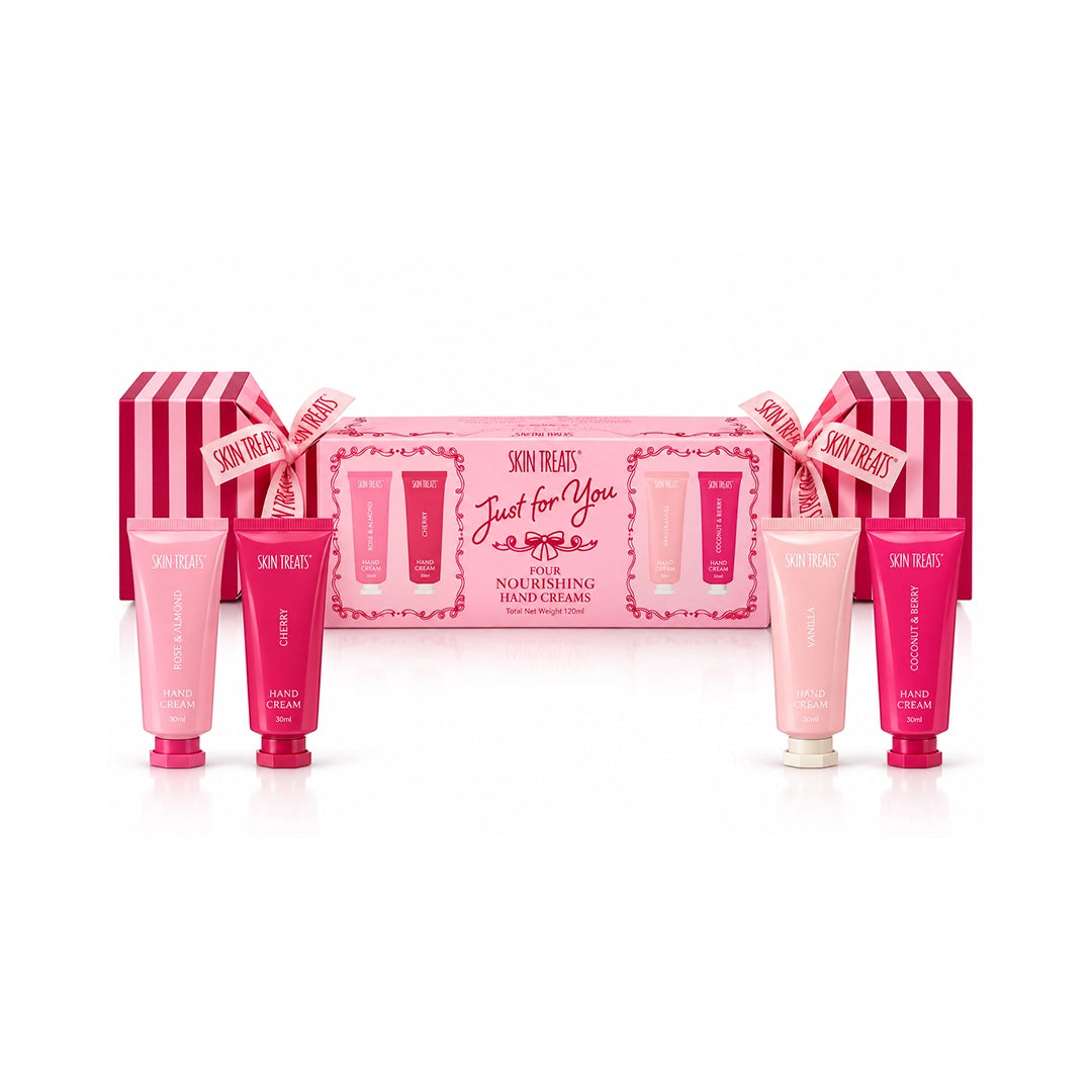 Skin Treats 4 Pack Hand Cream Cracker Set