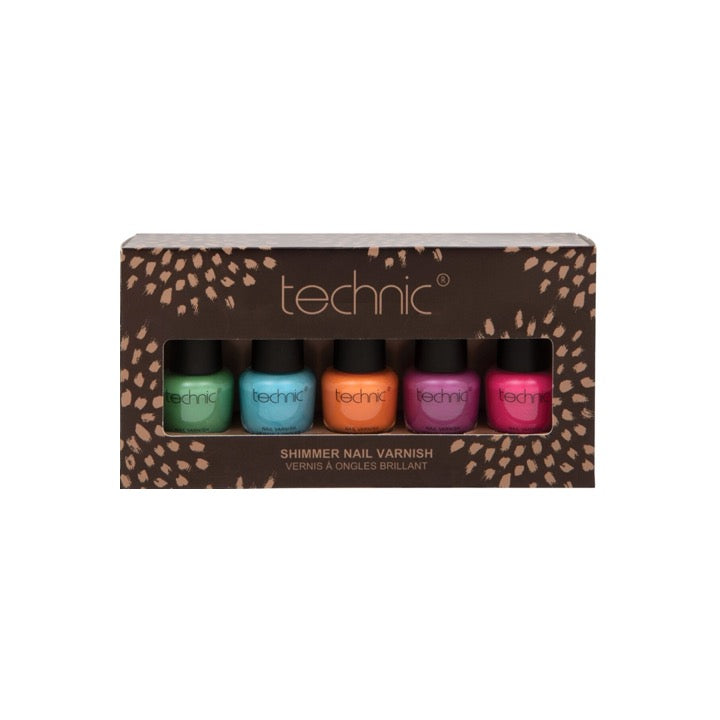 Technic Shimmer Nail Varnish Set