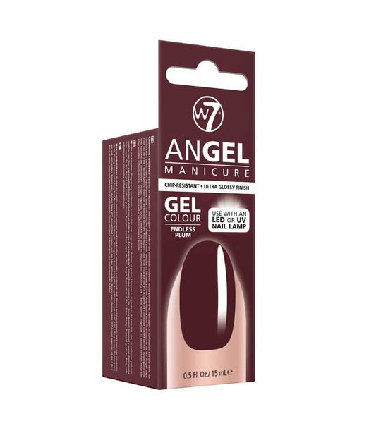 W7 Angel Manicure Gel Polish Endless Plum