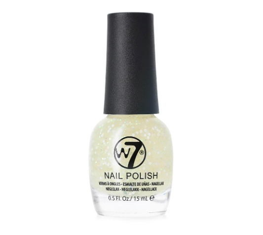 W7 Nail Polish 89A White Wedding