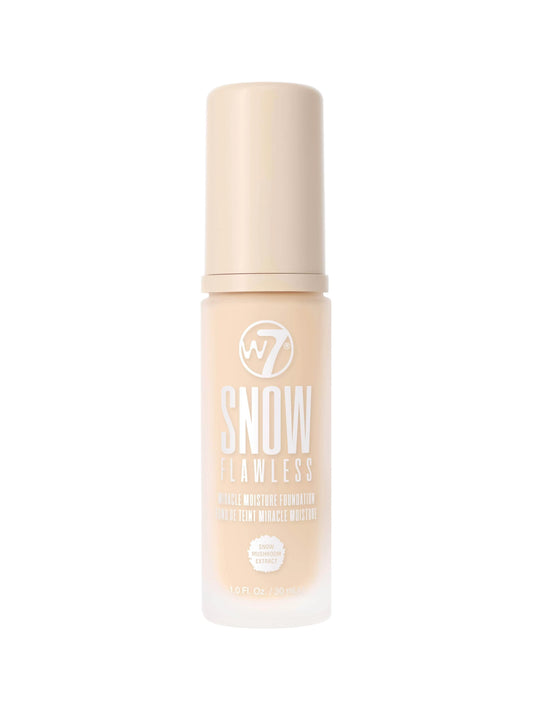 W7 Snow Flawless Foundation Buff