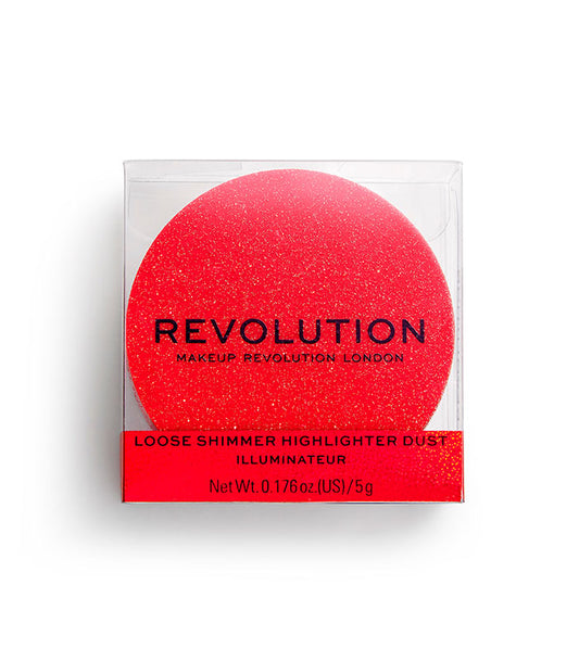 Revolution Precious Stone Loose Shimmer Highlighter Dust Ruby Crush