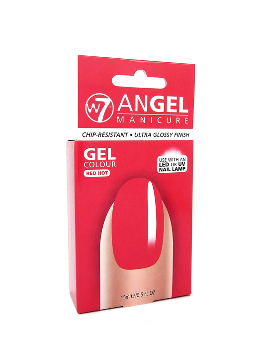W7 Angel Manicure Gel Polish Red Hot