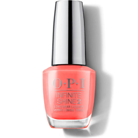 OPI Infinite Shine Nail Polish Orange You A Rockstar