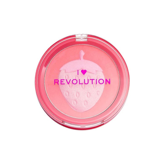 Revolution Soft Shimmer Blusher Strawberry