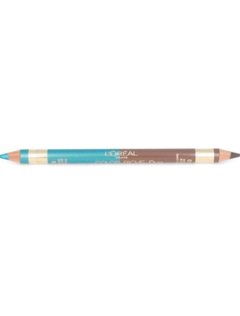 Loreal Color Riche Eye Brows Duo Pencil 01 Medium & 19 Turquoise