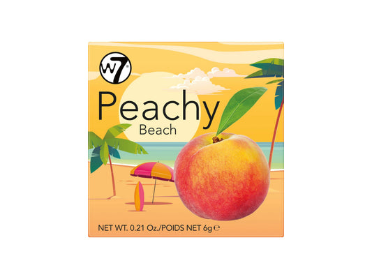 W7 Boxed Blush Peachy Beach