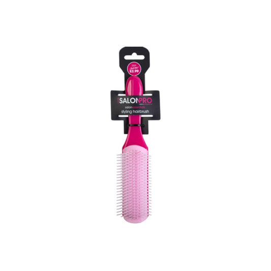 Beauty SalonPro Styling Hairbrush Pink BEAU301
