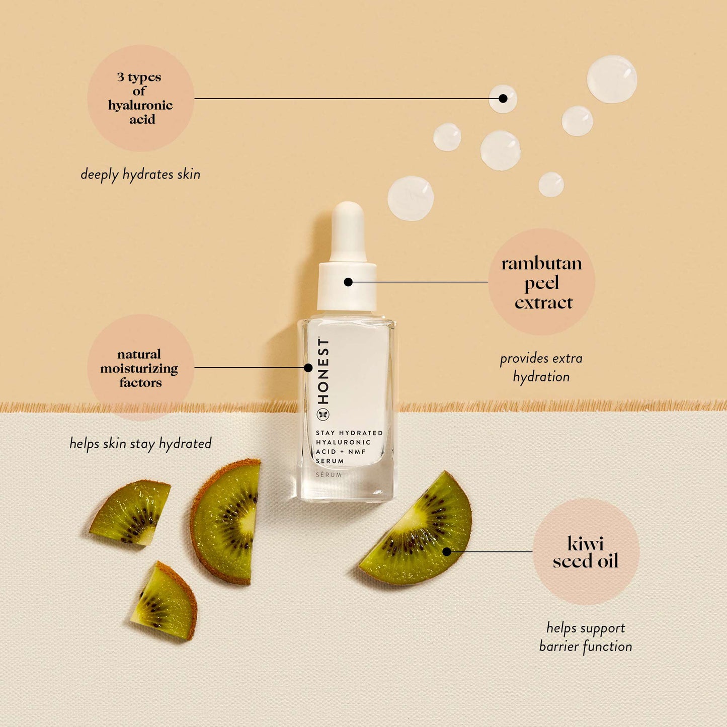 Honest Hyaluronic Acid Serum 30ml