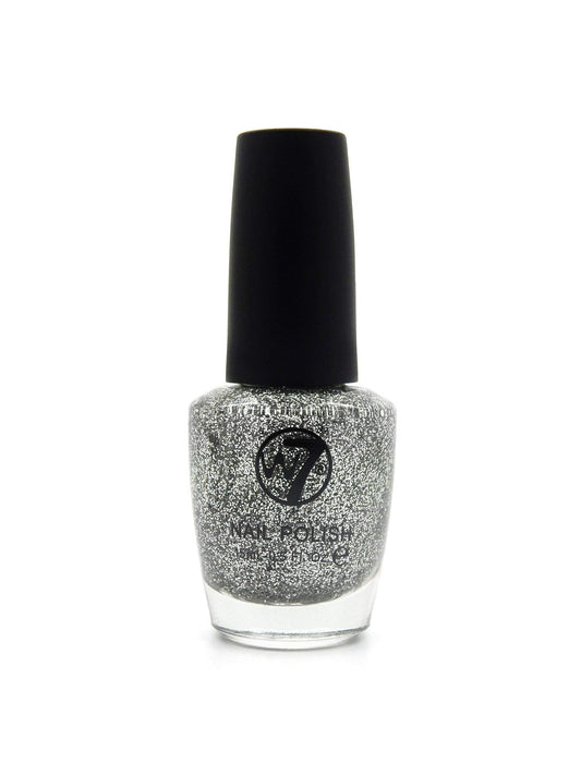W7 Nail Polish 5 Silver Dazzle