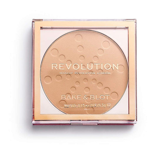 Revolution Bake & Blot Compact Powder Beige
