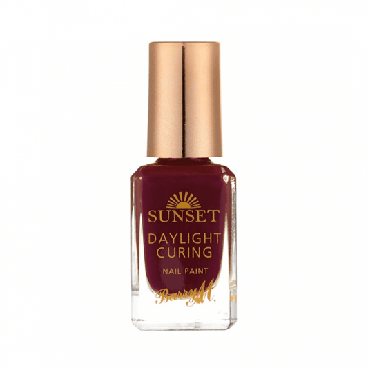 Barry M Nail Polish Sunset Gel Daylight Curing 744 Vengeance Is Wine