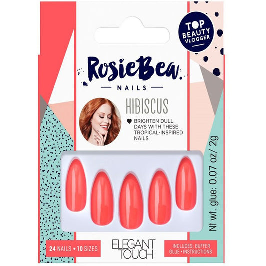 Elegant Touch Rosie Bea Nails Hibiscus