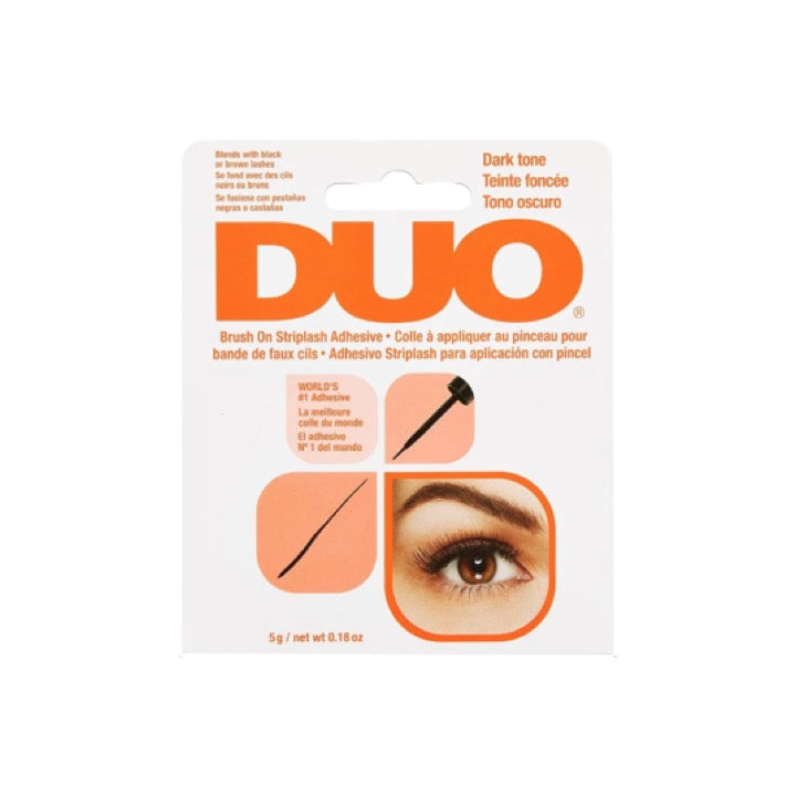 DUO Brush On Striplash Adhesive Dark Tone 5g
