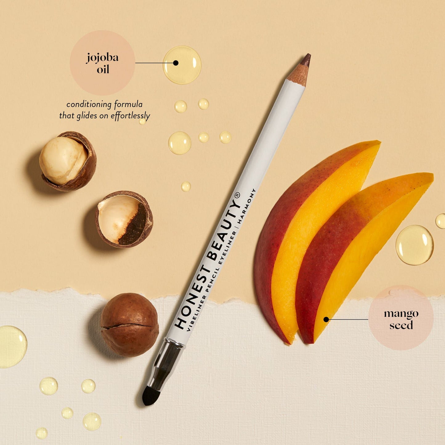 Honest Vibeliner Pencil Liner Harmony - Bronze