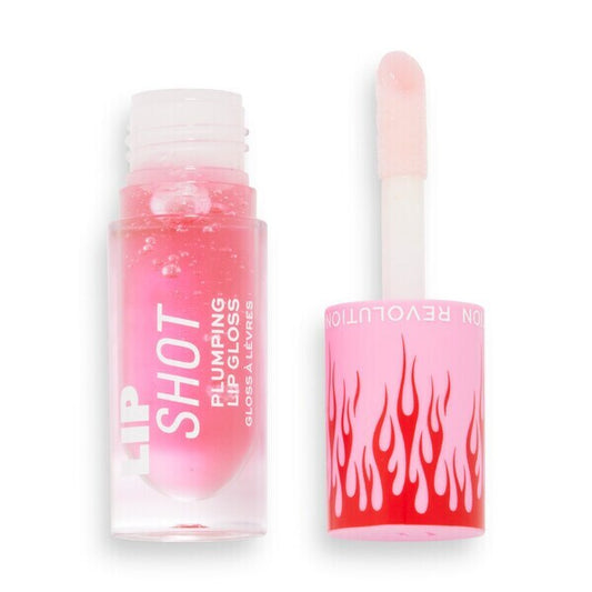 Revolution Lip Shot Plumping Lip Gloss Pink Heat