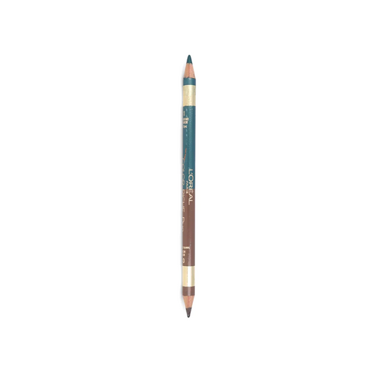 L'Oreal Color Riche Eye Brows Duo Pencil 01 Medium & 11 Deep Green