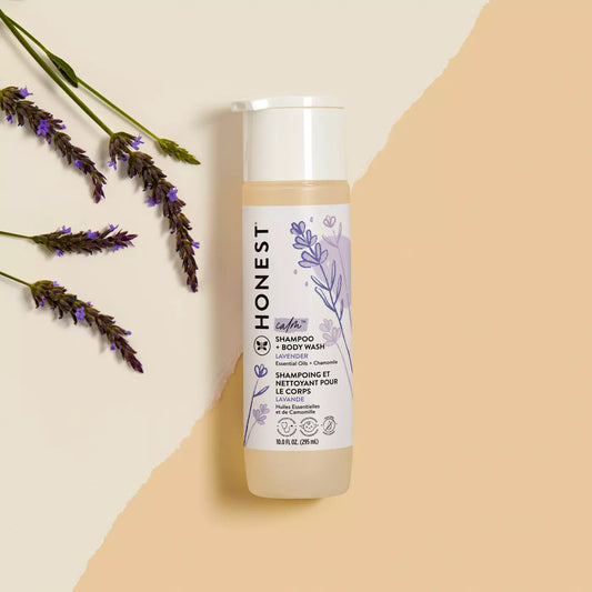 Honest Calm Shampoo + Body Wash Lavender 295ml