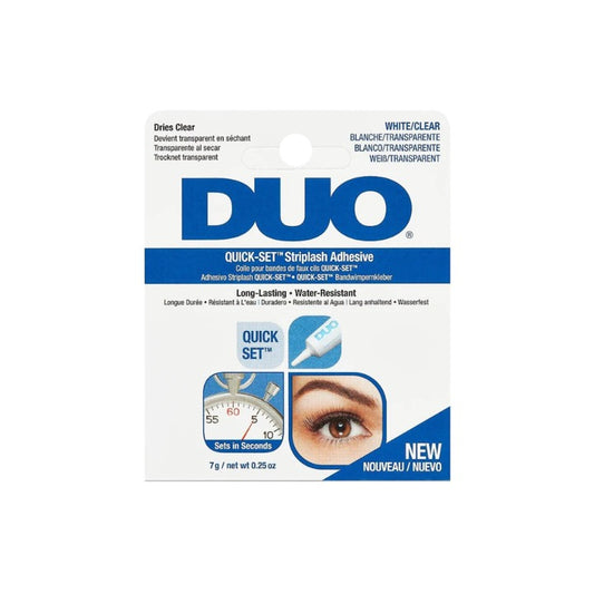 DUO Quick Set Striplash Adhesive Dries Clear 7g