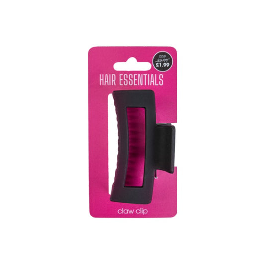 Beauty Outlet Square Claw Clip Black BEAU286