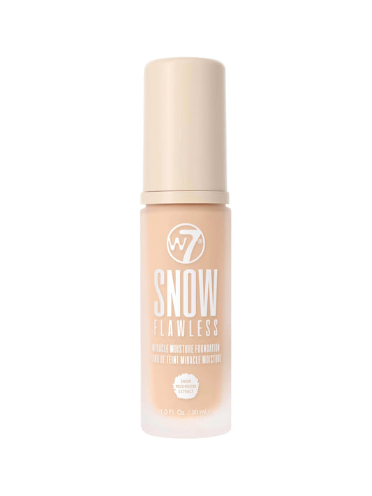 W7 Snow Flawless Foundation Natural Beige