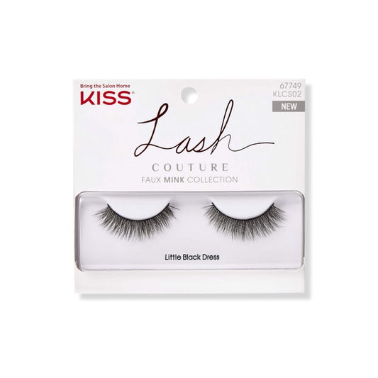 Kiss Lash Couture Faux Mink Collection False Eyelashes Little Black Dress