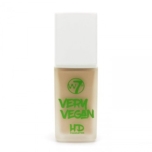 W7 Very Vegan HD Foundation Natural Beige