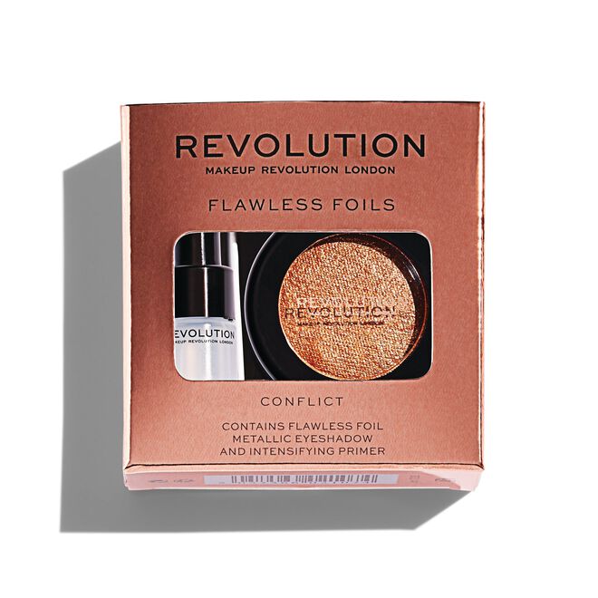 Revolution Flawless Foils Eyeshadow Conflict