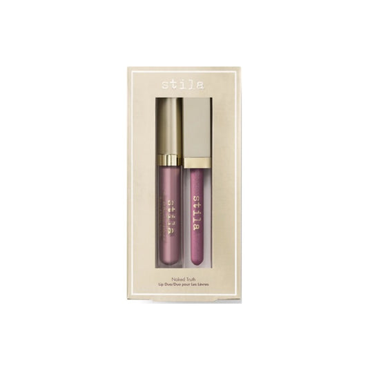 Stila Naked Truth Lip Duo Liquid Lipstick Baci & Lip Gloss Synergy
