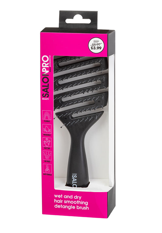 SalonPro Detangle Brush Black