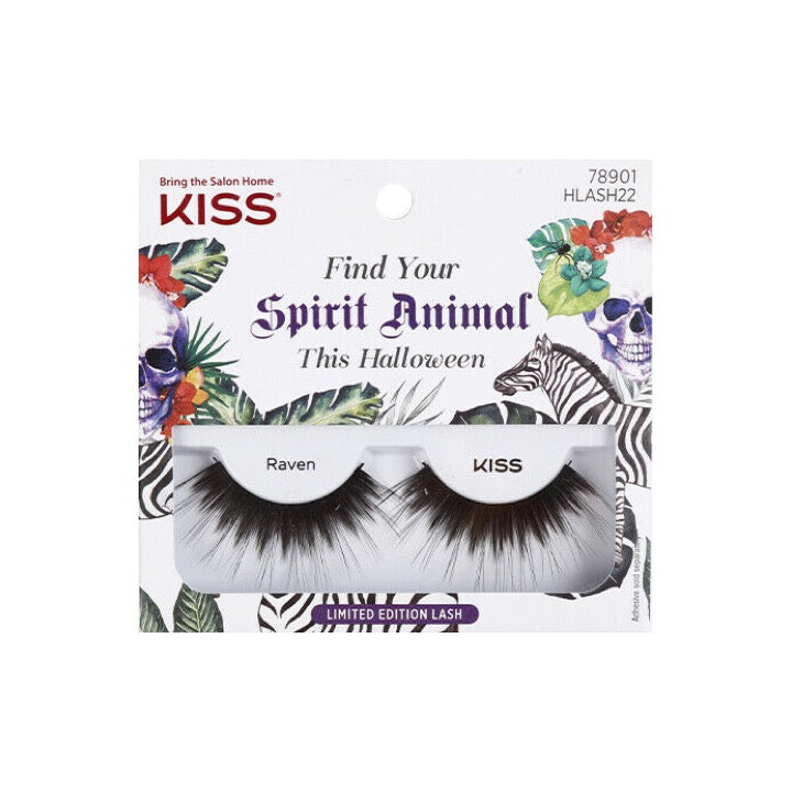 Kiss Find Your Spirit Animal False Lashes Raven 78901 – Beauty Outlet