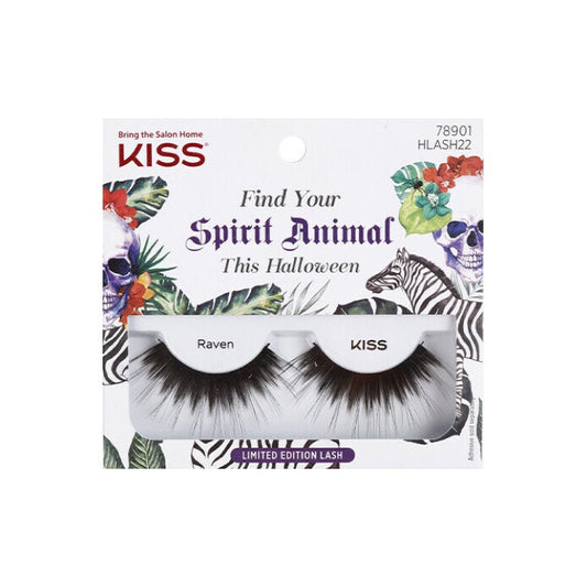Kiss Find Your Spirit Animal False Lashes Raven 78901