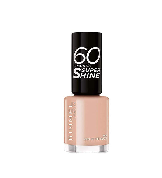 Rimmel 60 Seconds Nail Polish 708 Kiss In The Nude