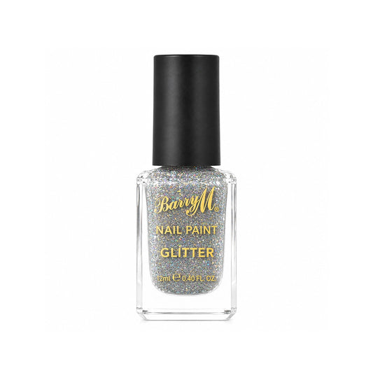 Barry M Nail Paint Rose Quartz Glitter