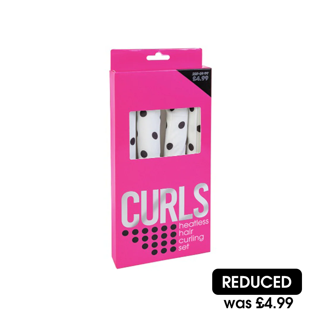Baeuty Outlet Curls Heatless Hair Curler Polka Dot BEAU465