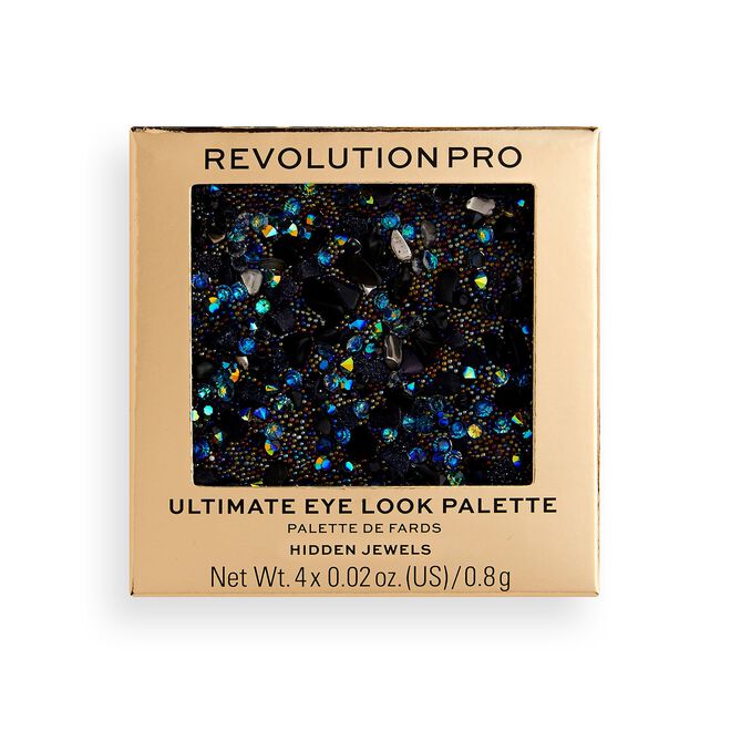Revolution Pro Ultimate Eye Look Eyeshadow Palette Hidden Jewels