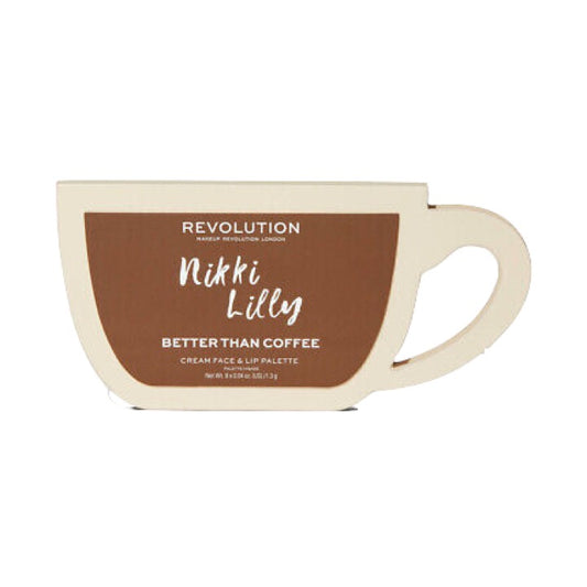 Revolution X Nikki Lilly Better Than Coffee Face & Lip Palette