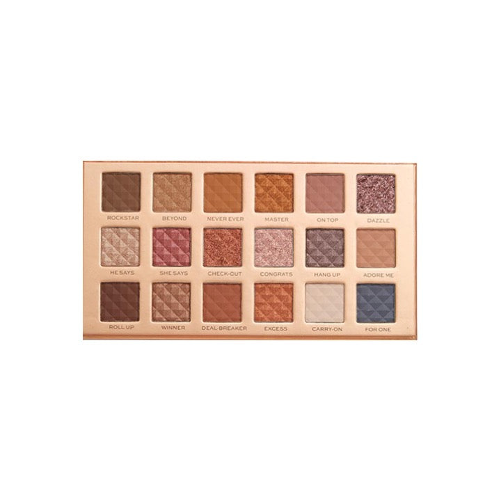 Revolution Rockstar Eyeshadow Palette Rose Gold Edition