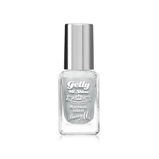 Barry M Gelly Hi Shine Platinum Jubilee Nail Paint